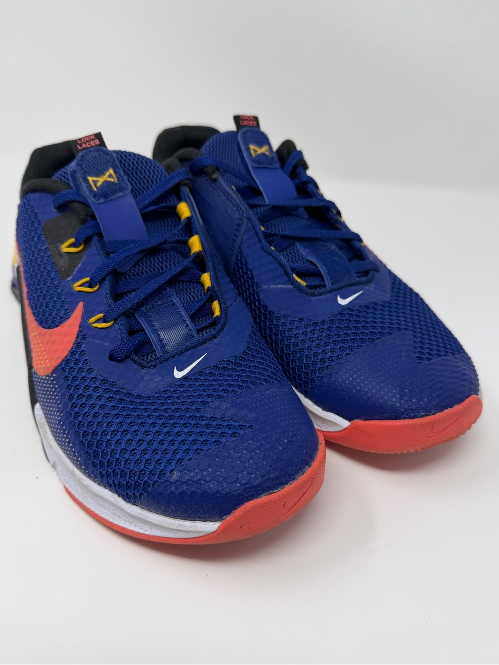 Nike Metcon Men’s Blue and Coral Athletic Sneakers Sz.8